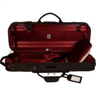 ProTec Protec Double Professional 4/4 Violin PRO PAC Case (Wine Interior) - Black