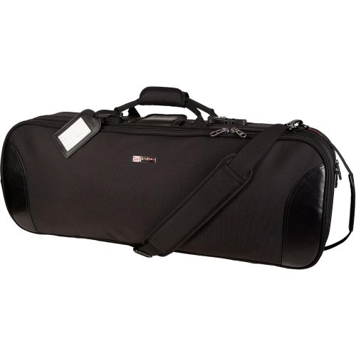  ProTec Protec Double Professional 4/4 Violin PRO PAC Case (Wine Interior) - Black