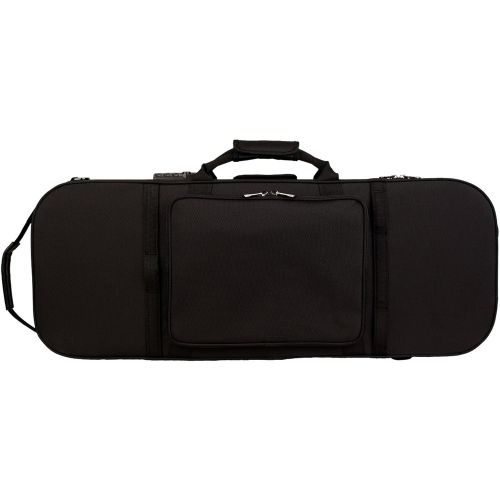  ProTec Protec Double Professional 4/4 Violin PRO PAC Case (Wine Interior) - Black