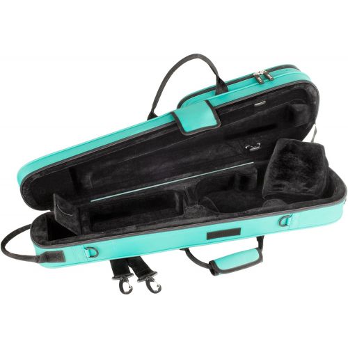  Protec Pro Tec MX044MT 4/4 Violin Shaped MAX Case (Mint), Model