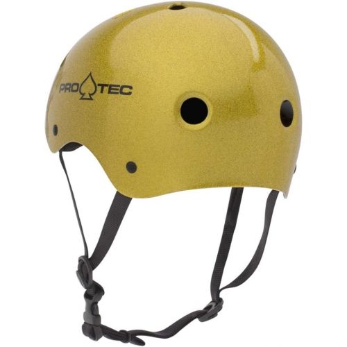  Pro-Tec Classic Skate Flake Helmet Gold M