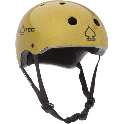  Pro-Tec Classic Skate Flake Helmet Gold M