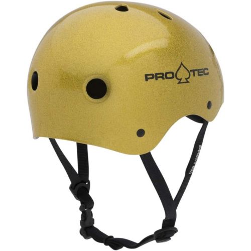  Pro-Tec Classic Skate Flake Helmet Gold M