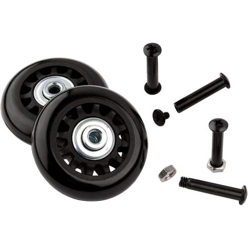  Protec Replacement Inline Skate Wheels (Pair) (WLSBKPR)