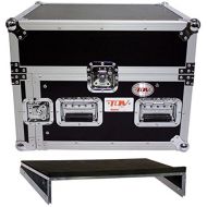 ProX Cases Pro X T-6MR 6U x10U Space Combo Flight Ready Rack Case+FREE Sliding Laptop Shelf