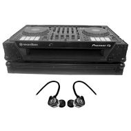 ProX Cases ProX XS-DDJ1000WBL Blk Flight Case Pioneer DDJ-1000 DJ Controller+Mackie Earbuds
