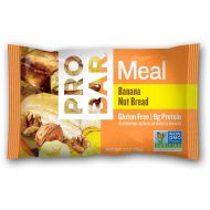 Probar PROBAR - Meal Bar, Banana Nut Bread, 3 Oz, 12 Count in 1 Box - Plant-Based Whole Food Ingredients
