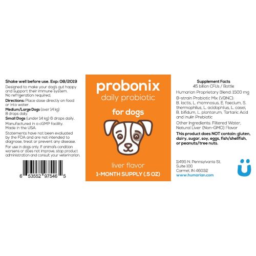  Probonix Advanced Kids Probiotic for Children, Extra-Strength, Organic, Non-GMO Liquid Probiotic,...