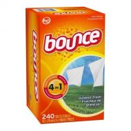 Procter And Gamble Bounce Outdoor Fresh Fabric Softener Dryer Sheet, 240 Count per Pack - 6 per case.