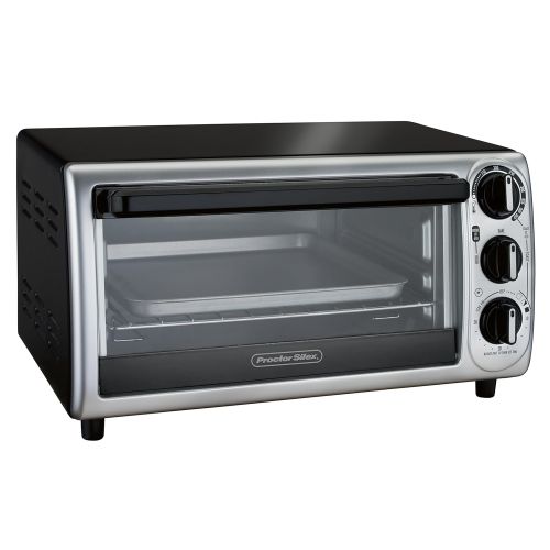  Proctor Silex 022333311226 31122 Modern Toaster Oven, Black