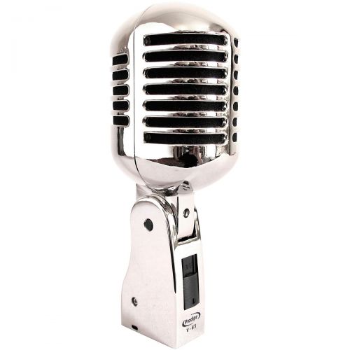  Prodipe},description:A vintage style all-metal microphone with a polished chrome finish give this microphone a vintage 1950s look. The V85 features a dynamic Prodipe cardioid cartr