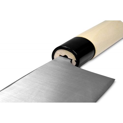  Product of Gifu Japan Seki Japan TSUBAZO Japanese Sushi Chef Knife, Stainless Steel Sashimi Deba Knife, Shiraki Handle, 150 mm (5.9 in)