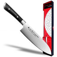 Product of gifu japan Seki Japan MASAMUNE, Japanese Utility Chef Kitchen Knife, Stainless Steel Santoku Knife, POM Handle, 6.7 inch (170mm)