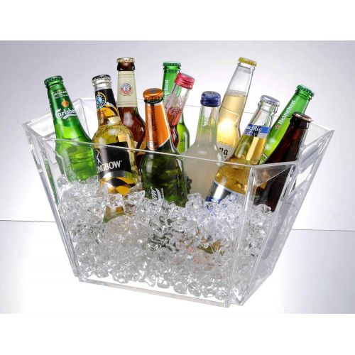  Prodyne Iceburg Beverage Tub, 16 x 11 x 9, Clear