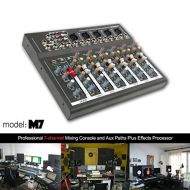 YaeCCC Professional 47 Channel Live Studio Audio Sound USB Compact Mixer Mixing Console (4 Channel)