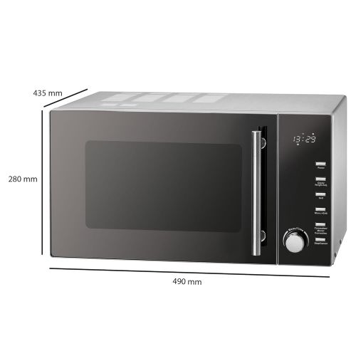 Profi Cook PC MWG 1118H 23Litre Microwave/Grill/19501950W Watt Hot Air Rework/Electronic Control/LED Stainless Steel Case