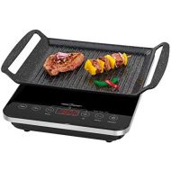 [아마존베스트]ProfiCook PC-ITG 1130 2-in-1 Induction Table Grill and Single Hob, Electronic Sensor Touch Control Panel with LED Display, Black