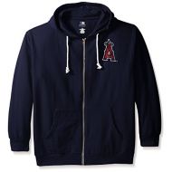 Profile Big & Tall MLB California Angels Womens Plus Size Zip Hood with Logo