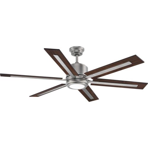  Progress Lighting P2586-8130K Glandon Ceiling Fan, Antique Nickel