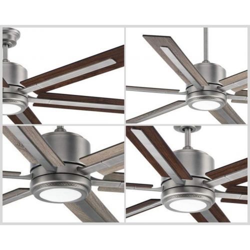  Progress Lighting P2586-8130K Glandon Ceiling Fan, Antique Nickel