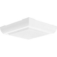 Progress Lighting P7118-30 Impact Resistant Polycarbonate Frame with Polycarbonate Diffuser, White