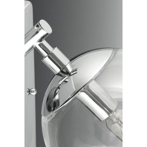  Progress Lighting P4755-15 Mod Five-Light Chandelier, Polished Chrome