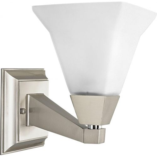  Progress Lighting P3135-15 1-Light Bath Bracket Fixture, Polished Chrome