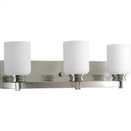 Progress Lighting P3058-09 Orbitz Three Light Bath Vanity, Brushed Nickel Finish