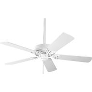 Progress Lighting P2500-30 AirPro Ceiling Fans, 42-Inch Diameter x 12-Inch Height, White