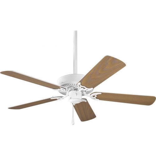  Progress Lighting P2500-30 AirPro Ceiling Fans, 42-Inch Diameter x 12-Inch Height, White