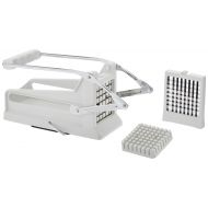 Prepworks by Progressive Jumbo Potato Cutter Features Interchangeable ⅜” and ½” cutting blades for French Fry Cutter, Veggie Slicer
