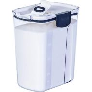 Progressive International PKS-500 ProKeeper Plastic Sugar Storage Container with Stainless Steel Hinges, Clear