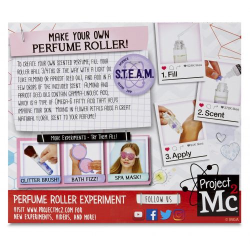  Project MC2 Project Mc2 S.T.E.A.M. Experiment- Perfume Roller