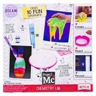 Project Mc2 Project MC2 Chemistry Lab Stem Science Kit by Horizon Group Usa, DIY 10 Great Science Fair Experiments, Make Your Own Glow In The Dark Gooey Slime Putty, Glowing Lava Jar & More