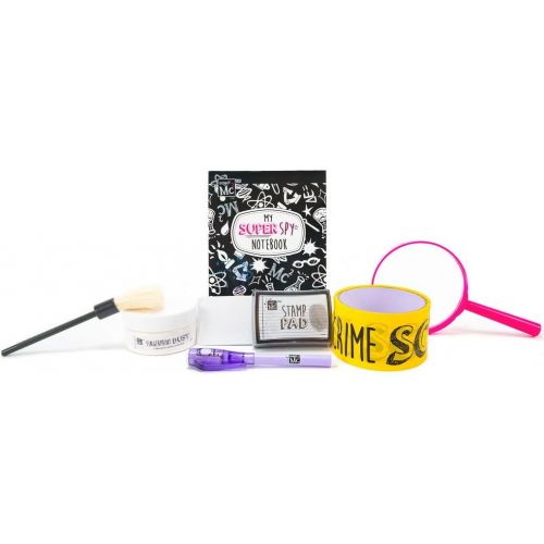  [아마존베스트]Project MC2 Pretend Play Super Spy Stem Science Kit by Horizon Group Usa, Includes Detective Finger Print Identification Set, Crime Scene Tape, Magnifying Glass, Spy Notebook & Mor