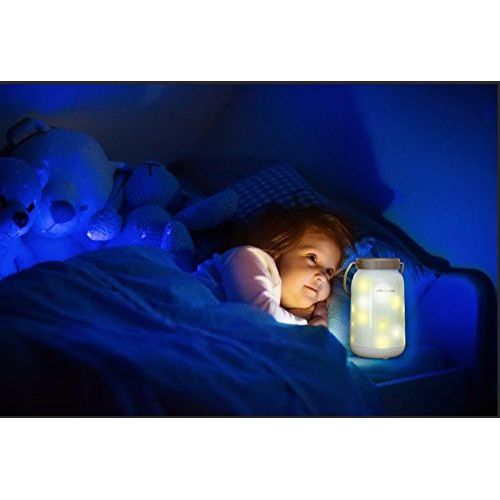  Night Lights for Kids, Baby White Noise Machine and Sound Soother - Project Nursery Dreamweaver Smart Night Light & Sleep Soother w/Bluetooth Firefly Jar