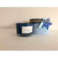 ProjectPawsAndClaws Gift Candle. In handmade box. Blue or black. Your choice. Pomegranate or Mulberry