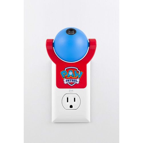  Projectables LED Plug-in Night, Blue and Red, Light Sensing, Auto Nickelodeon Paw Patrol Image on Ceiling, Wall, or Floor, 30604, Multi