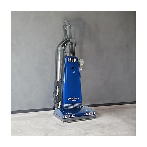  Prolux 9000 Upright Bagged Vacuum Cleaner, Sealed Filtration with On Board Tools and 7 Year Warranty