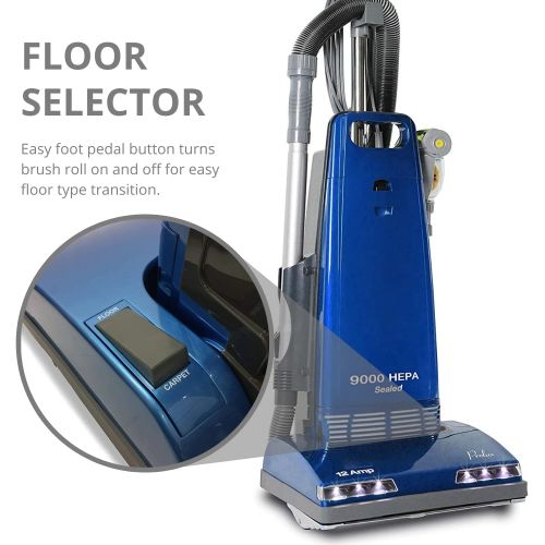  Prolux 9000 Upright Bagged Vacuum Cleaner - Sealed Filtration with On Board Tools and 7 Year Warranty!