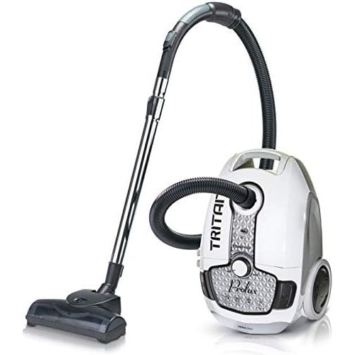  Prolux Tritan Bagged Canister Vacuum Cleaner with HEPA Filtration and Complete Home Care Tool Kit