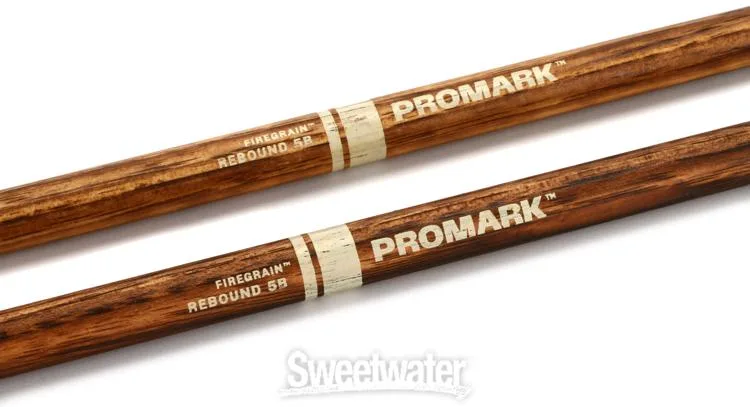  Promark FireGrain Drumsticks - Rebound 5B - 4-pack