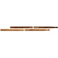 Promark Classic Forward 747 FireGrain Drumsticks - Hickory - Wood Tip