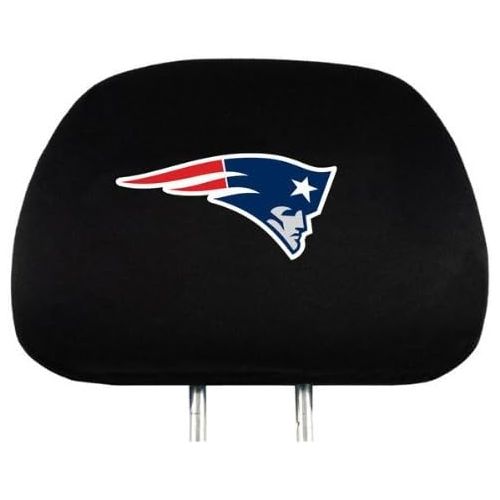  Promark New England Patriots Auto Headrest Covers Set of Two NFL