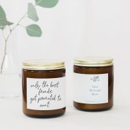 /Promenadefield Pregnancy Announcement Soy Candle, Gift For Aunt, New Aunt Gift, Custom Best Friend Gift, Only The Best Friends Get Promoted To Aunt Candle