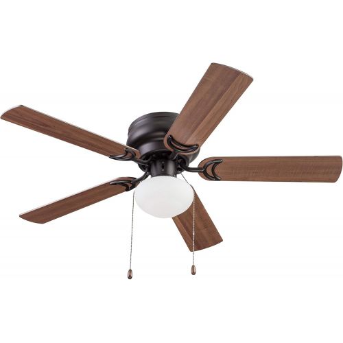  [아마존베스트]Prominence Home 51584 Alvina Ceiling Fan, 44, Farmhouse Bronze