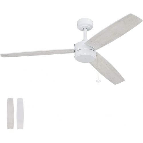  Prominence Home 51467-01 Journal Ceiling Fan, 52, Bright White