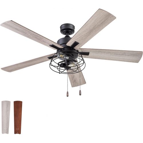  Prominence Home 51457-01 Marshall Ceiling Fan, 52, Matte Black