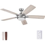Prominence Home 51650-01 Lorelai Ceiling Fan, 52, Pewter