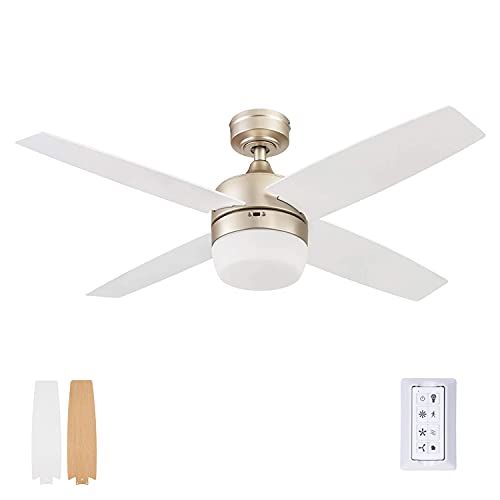  Prominence Home 51470-01 Atlas Ceiling Fan, 44, Champagne